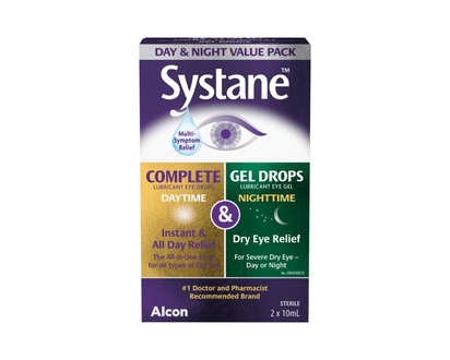 Systane Day & Night Eye Drops - 2X10ml
