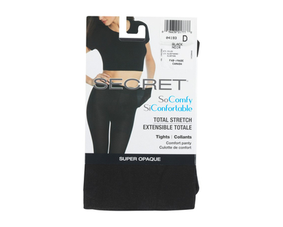 Secret So Comfortable Tights - Black