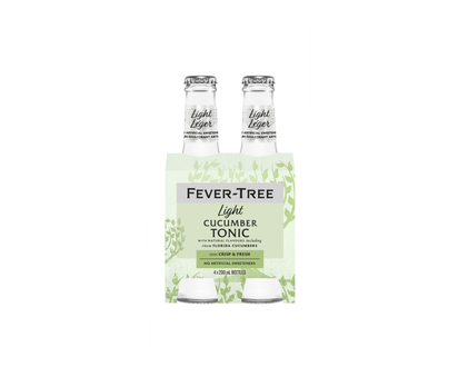 Fever-Tree Light Cucumber Tonic Water - 4x200ml
