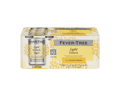 Fever-Tree Light Tonic Water - 8x150ml