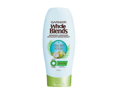 Garnier Whole Blends Refreshing Conditioner - Coconut Water and Aloe Vera - 370ml