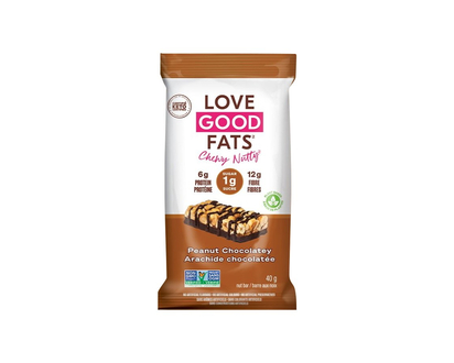 Love Good Fats Chewy-Nutty Bar - Peanut Chocolatey - 40g
