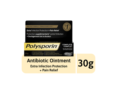Polysporin Complete Extra Infection Protection + Pain Relief Ointment - 30g