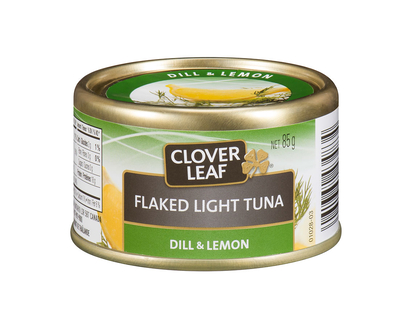 Clover Leaf Flaked Light Tuna - Dill & Lemon - 85g