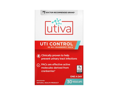 Utiva Urinary Tract Infection Control Supplement - 30s