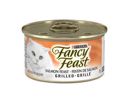 Fancy Feast Cat Food - Grilled Salmon in Gravy - 85g
