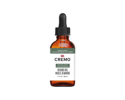 Cremo Astonishingly Superior Revitalizing Beard Oil - Forest Blend - 30ml
