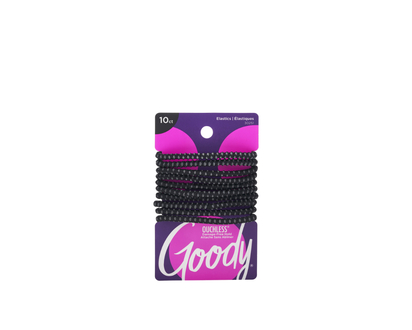 Goody SlideProof Thick Elastics - 4mm - 10 pack 