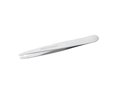 Tweezerman Slant Tweezer - Platinum Silver