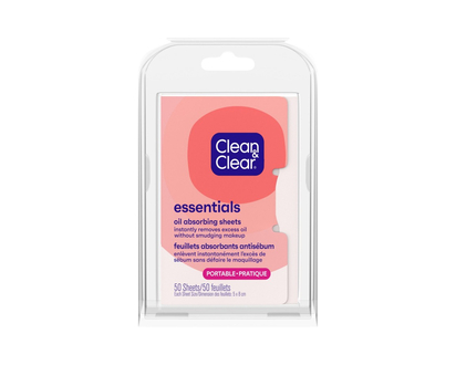 Clean & Clear Oil Absorbing Sheets - 50's
