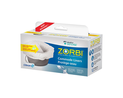 MedPro Defense Zorbi Commode Liner Bags - 12s