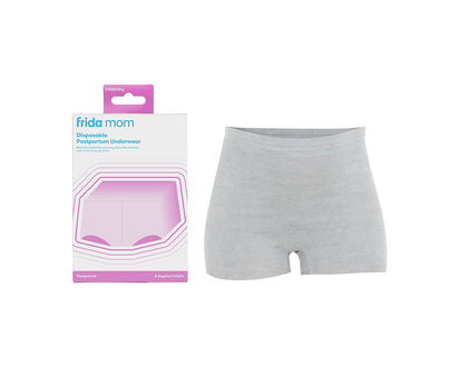 Frida Mom Postpartum Underwear - Regular - Grey - 8pk