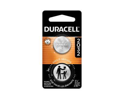 Duracell Lithium Battery - Bitter Coating - CR2032 - 2 Pack