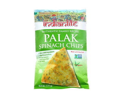 Indianlife Spinach Chips - Palak - 170g
