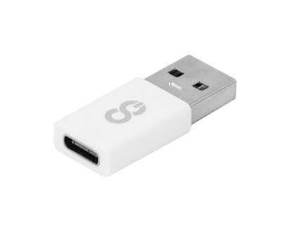 LOGiiX USB-A to USB-C Adapter - White - LGX13163