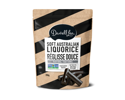 Darrell Lea Liquorice - Black - 200g