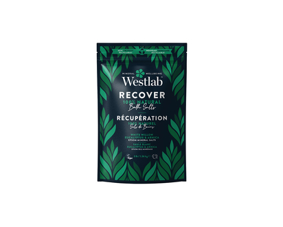Westlab Epsom Bathing Salts Recover - White Willow & Eucalyptus - 1.36Kg