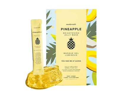 MaskerAide Pineapple Brightening Jelly Masks - 3s