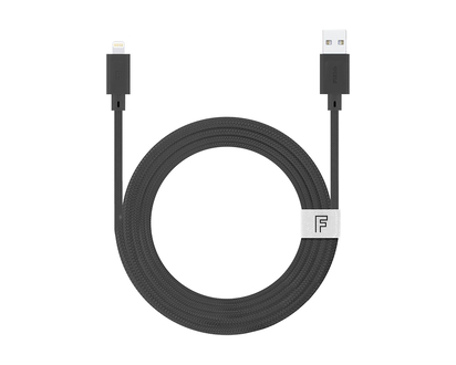 FURO Lightning Cable - USB Type A to Lightning Connector - 10 Feet - White - FT8207