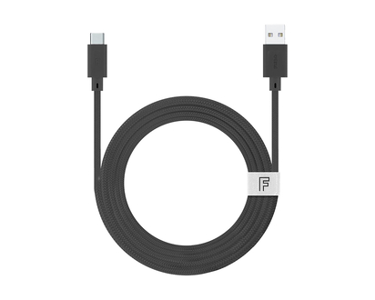 FURO USB Cable - USB Type A to USB-C - 10 Feet - Turquoise - FT8214