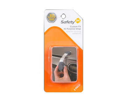 Safety 1st Adjustable Strap - Charcoal - 2 pack