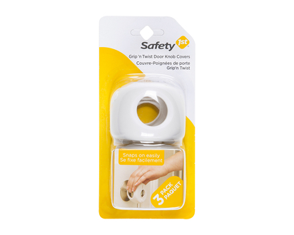 Safety 1st Grip 'n Twist Door Knob Cover - White