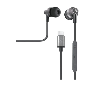 Logiix tuneFREQS USB-C In-Ear Headphones - Silver - LGX13164