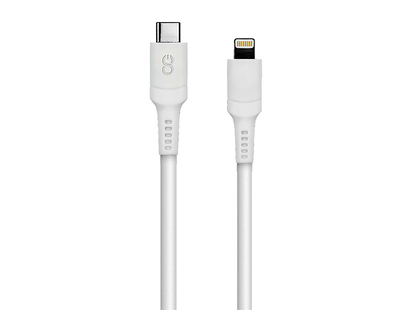 LOGiiX Sync and Charge 1.2m Lightning Cable for Apple iPad/iPhone/iPod - White - LGX13168