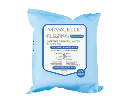 Marcelle Make-up Removing Wipes - 40s