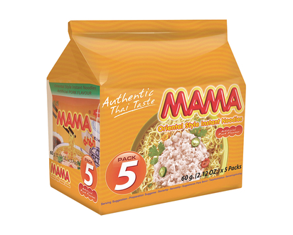 Mama Instant Noodles - Pork - 5x60g