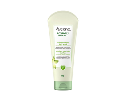 Aveeno Positively Radiant Skin Brightening Daily Scrub - 198g
