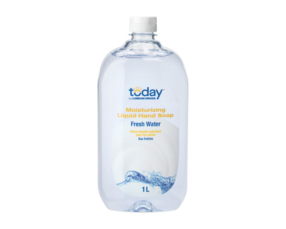 Today by London Drugs Liquid Hand Soap - Fresh Water Refill - 1L