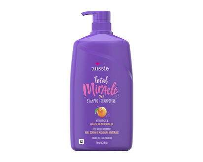 Aussie Total Miracle Shampoo - Apricot & Macadamia Oil - 778ml