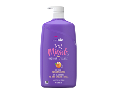 Aussie Total Miracle Conditioner- Apricot & Macadamia Oil - 778ml