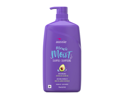Aussie Miracle Moist Shampoo - Avocado & Jojoba Oil - 778ml