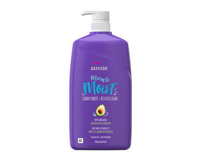 Aussie Miracle Moist Conditioner - Avocado & Jojoba Oil - 778ml