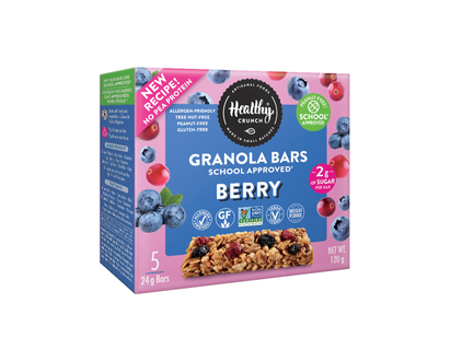 Healthy Crunch School Approved Granola Bar - Berry - 5pk/120g