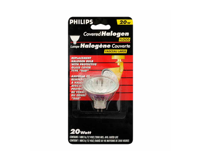 Philips 20W MR16 Covered Flood Light Bulb -162479 