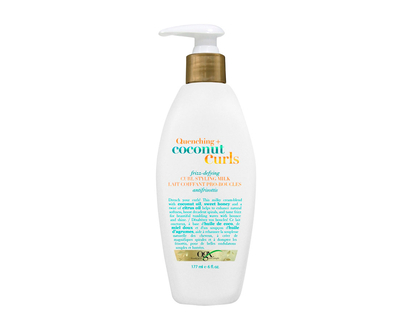OGX Quenching + Coconut Curls Frizz-Defying Curl Styling Milk - 177ml