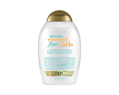 OGX Lightweight + Coconut Fine Curls Conditioner - 385ml