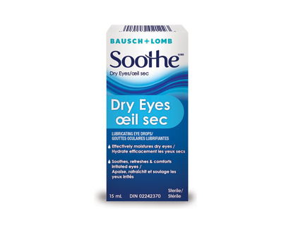 Bausch + Lomb Soothe Dry Eyes Drops - 15ml