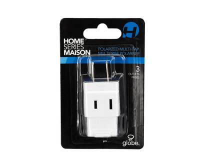 Globe Multiplus 3-outlet - White - 60002