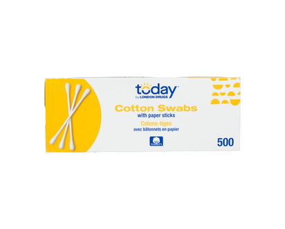 Today By London Drugs Cotton Swabs - 500's