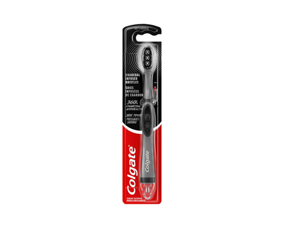 Colgate 360Â° Charcoal Sonic Battery Powered Toothbrush - Soft - CN08198A