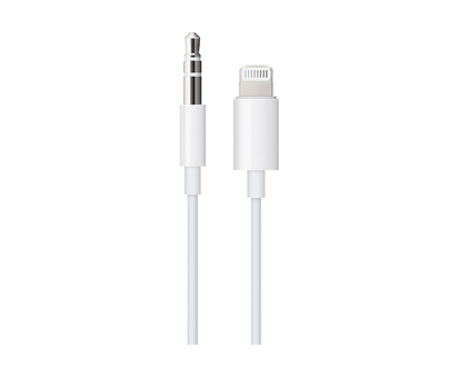 Apple Lightning to 3.5mm Audio Cable - 1.2m - White - MXK22AM/A