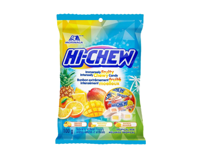 Hi-Chew Chewing Candy Mix - Tropical Mix - 20 pieces