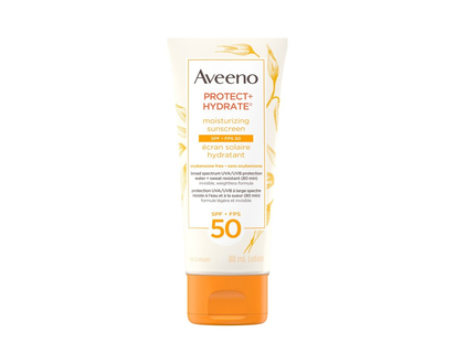 Aveeno Protect + Hydrate Face Moisturizing Sunscreen - SPF 50 - 88ml