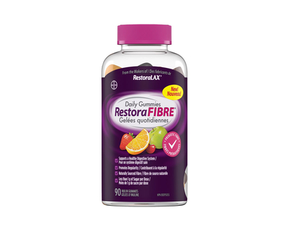 RestoraFIBRE Daily Inulin Gummies Prebiotic Fibre - 90s