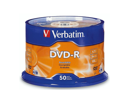 Verbatim DVD-R 4.7GB 16X - 50 pack - 95101