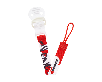 Medela Baby Signature Pacifier Clip - Red